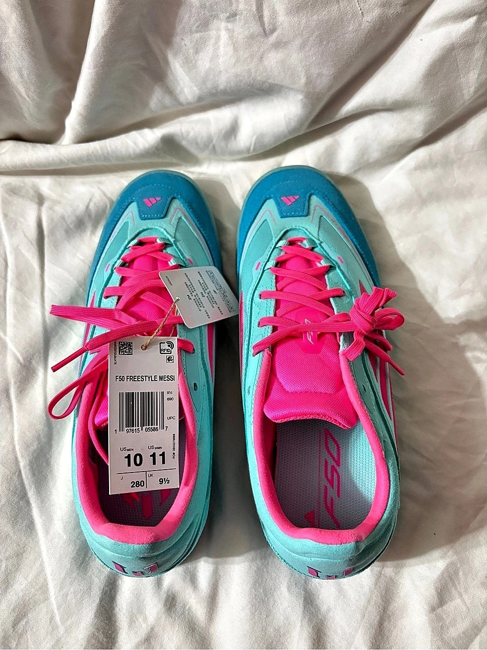 adidas F50 Freestyle Messi Athletic Shoes Blue